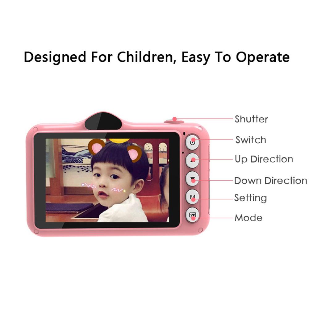 X600 Children's Camera Mini Digital 3.5Inch Screen HD 1080P Video Camera Camcorder Child Kids Toy