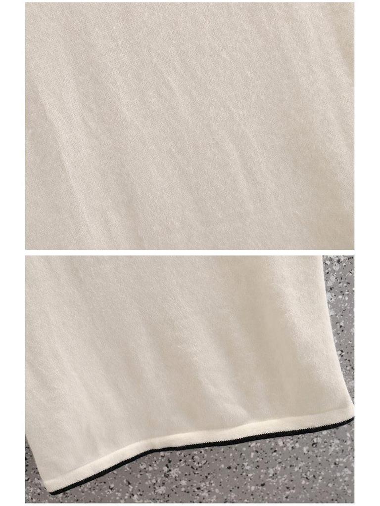 Women's Slimming Han Element Knitted Cheongsam Dress for Autumn/Winter