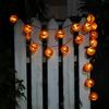Luminous Halloween Pumpkin Lantern String Hanging Halloween Spider Lights  Haunted House