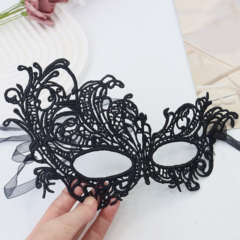 Maska pro pár Maškarádní maska Benátská párty maska Halloweenská kostýmová maska Maska pro Mardi Gras pro páry Ženy Muži Maska na půl obličeje