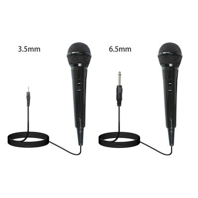 Dynamic Wired Microphone with 200cm Cable ON/Off Switch Handheld Microphone for Karaoke Singing, Speech, Wedding