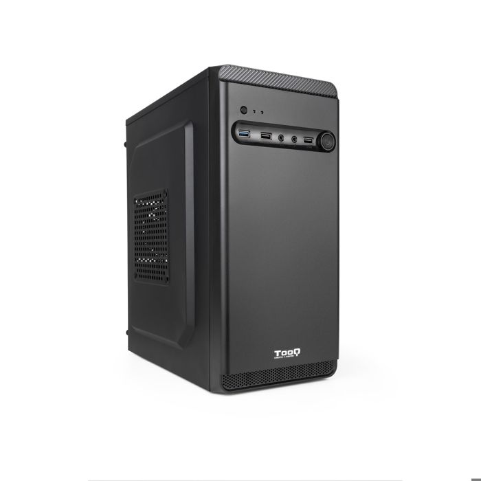 Skříň Mini-Tower - TOOQ - TQC-4702U3C-B - Micro-ATX/Mini-ITX - 1xUSB 3.0 - 2xUSB 2.0 - HD Audio
