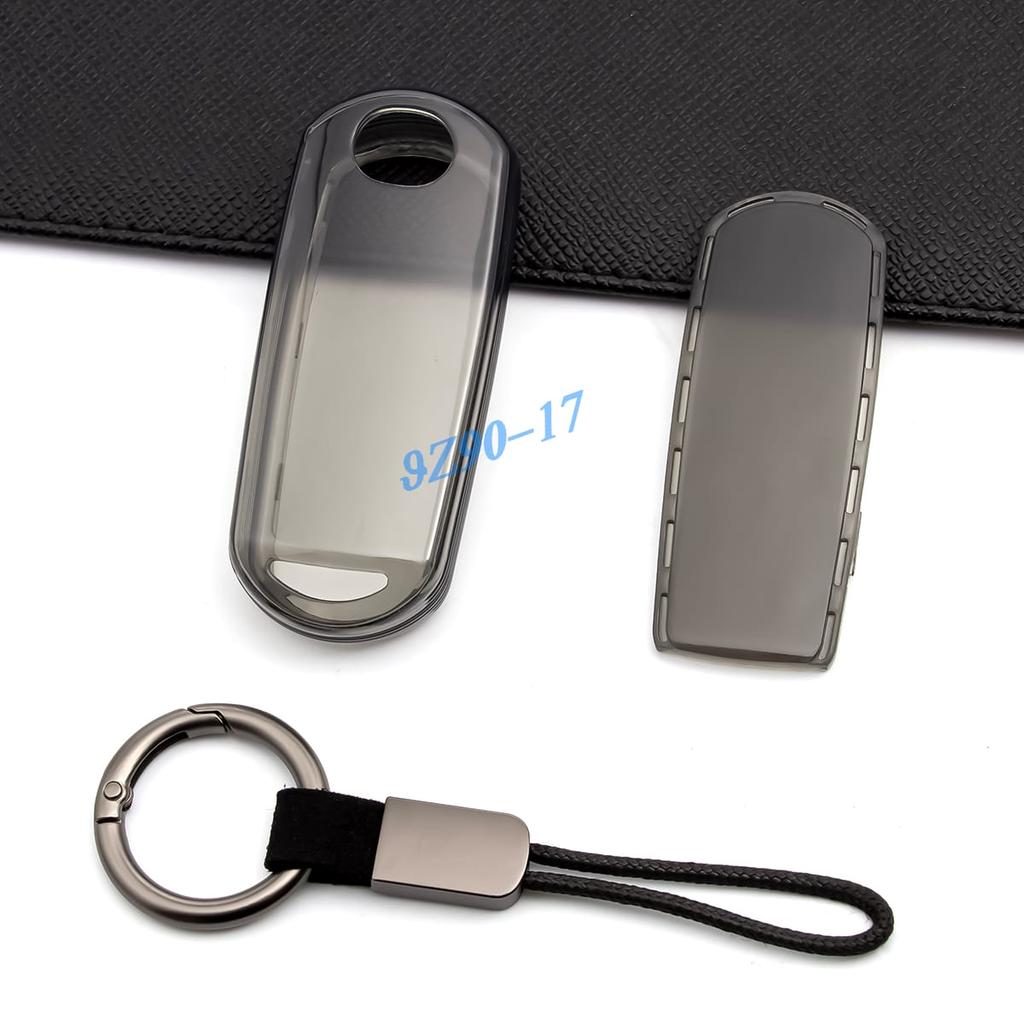 Clear Transparent Black Tpu Car Smart Key Cover Case For Mazda 2 3 6 Cx-3 Cx3 Cx-5 Cx5 Cx-9 Cx9 Mx-5 Mx5 Accessories