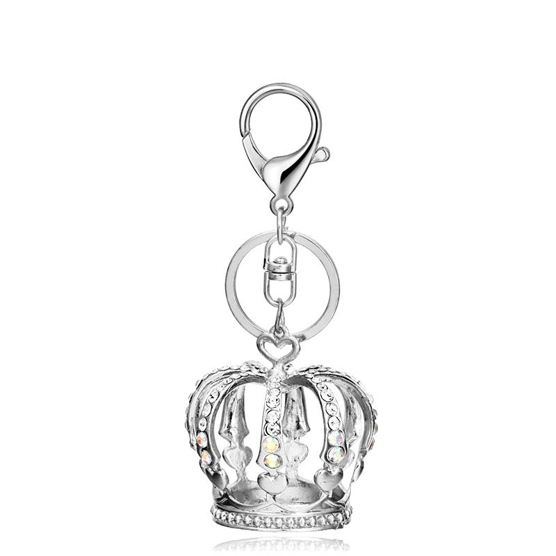

Эмалевая Корона Металлический Подвеска для Сумки Держатель для Ключей Брелок для Ключей для Автомобиля Ювелирное Изделие Подарок