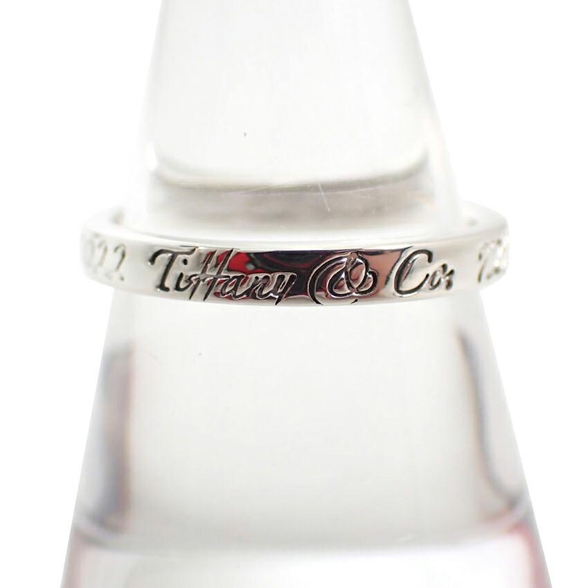 

[Pre-owned] TIFFANY/Tiffany 925 Notes Narrow Ring / Size 15 / j74-43