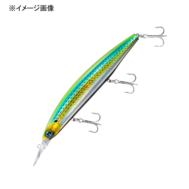 Daiwa Shoreline Shiner Z Set Upper 145SDR Seabass Rattlin Matte Lime Chart Lure,