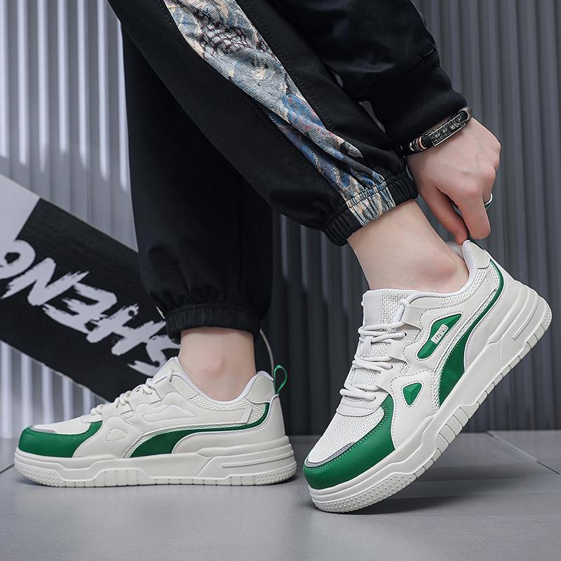 Men’s White Sports Basketball Shoes Street Style Running Sneakers Students Black Skateborading Shoes Large Size 50