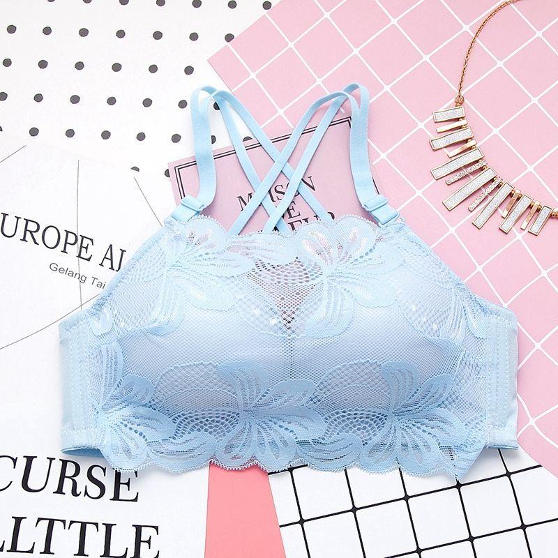 Push Up Bras For Women Solid Underwear Female Brassiere Girls Simple Bras