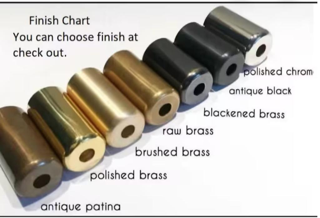 Ζεύγος Χειροποίητων Απλίκα Τοίχου : Λάμπες από Ακατέργαστο Ορείχαλκο & Λευκό Κώνο