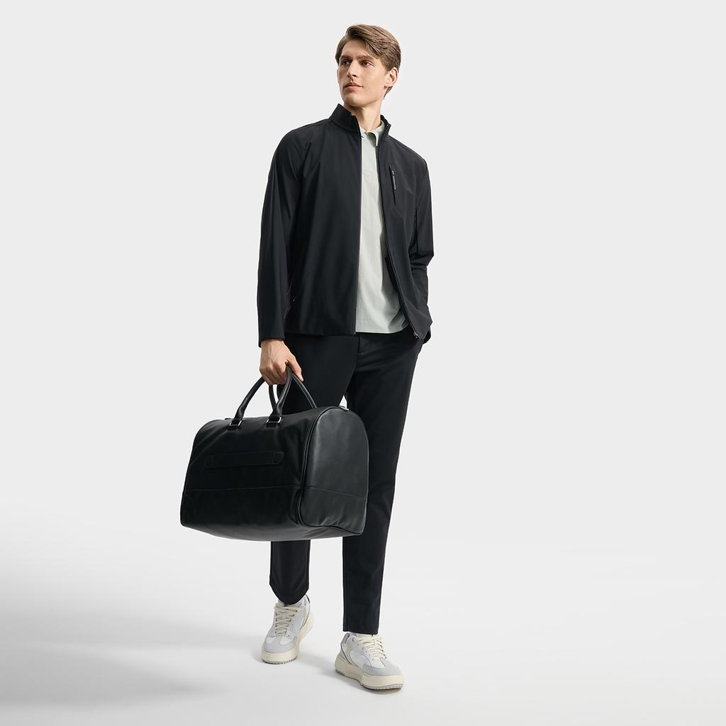 New FILA Jackets Men's Jet Black F11M532501F-BK