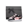 Air Jordan 1 Couverture Basse Vintage Chaussures de Basketball GS Noir Rose DX4374-008(Équipe-SBOX)
