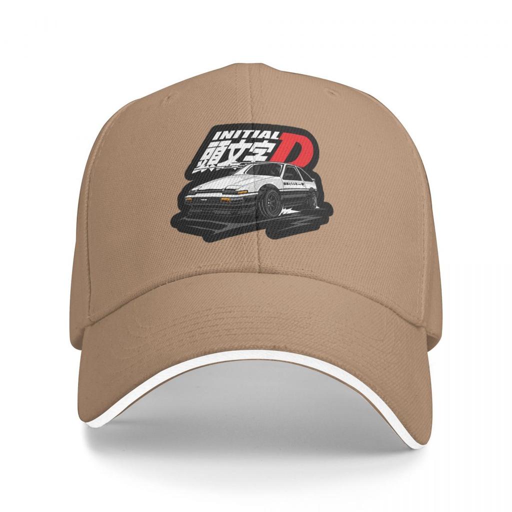 Anime Drift AE86 Initial D Baseball Caps Snapback Baseball Hats Breathable Casual Casquette Outdoor Unisex