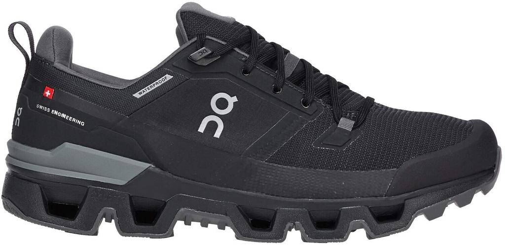 Обувь для треккинга On Cloudwander Waterproof black/eclipse