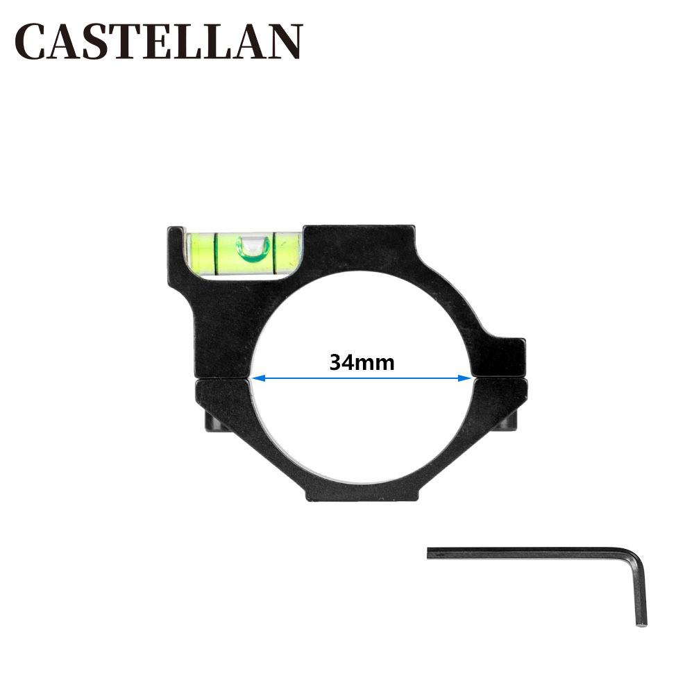25.4mm/30mm/34mm Level Tube Clamp Aluminum Alloy Fixture