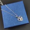 925 Sterling Silver Heart Pendant Necklace for Women - Simple, Versatile Clavicle Chain, Japanese/Korean Style, Perfect Gift for Girlfriend