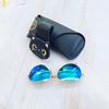 Cute Car Sunglasses Holder with Magnetic Leather Sunglasses Ticket Card Easy Installation Clip, Clip, (A)