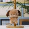 Plush Bear Keychain Cute Dog Toy Soft Stuffed Animal For Bag Decor