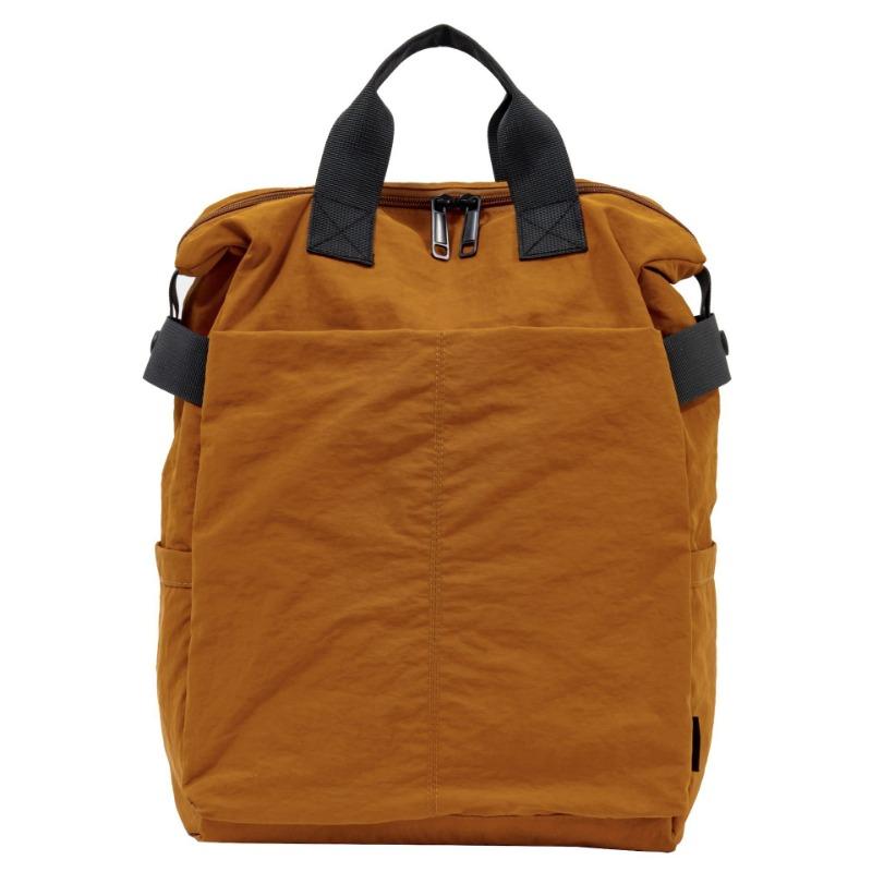 New large-capacity simple retro nylon backpack women's simple casual mailman bag male college student shoulder