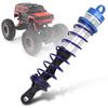 1Celsius8 RC Car Metal Oil Pressure   2pcs Front Shock Damper   2pcs Rear Shock Damper (Red)