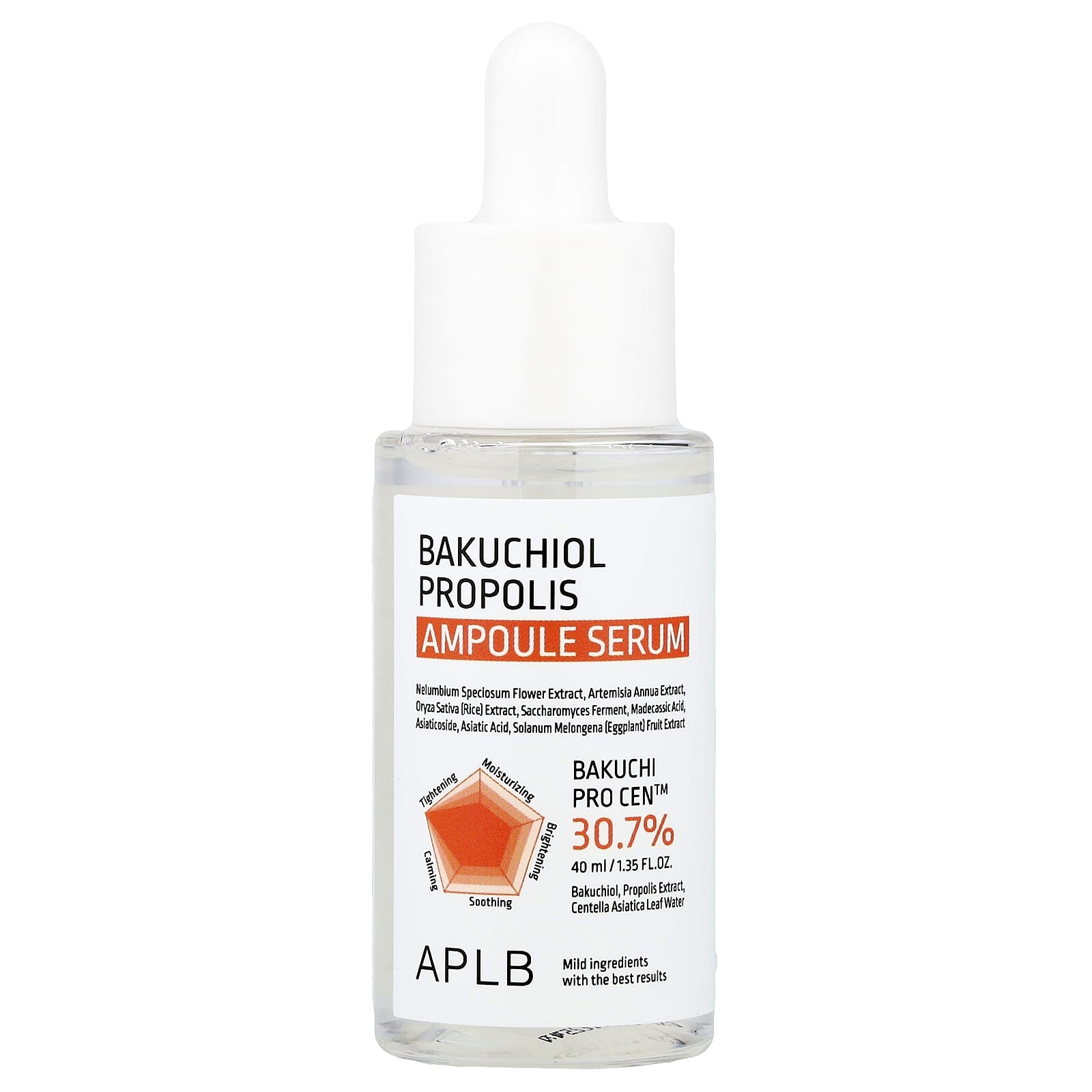 

APLB, Bakuchiol Propolis Ampoule Serum, 40ml (1.35 fl oz)