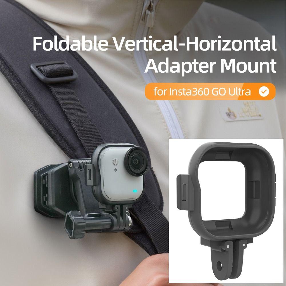 Lightweight Horizontal Vertical Mount Bracket Frame for Insta360 Go Ultra Camera Accessories