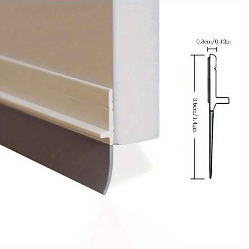 1pc Door Draft Stopper Under Door Seal, 1.4" W X 39" L Door Sweep For Exterior & Interior Doors, Door Window Blocker