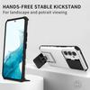 For Samsung Galaxy A36 5G Case Camera Slider PC+TPU Phone Cover with Kickstand