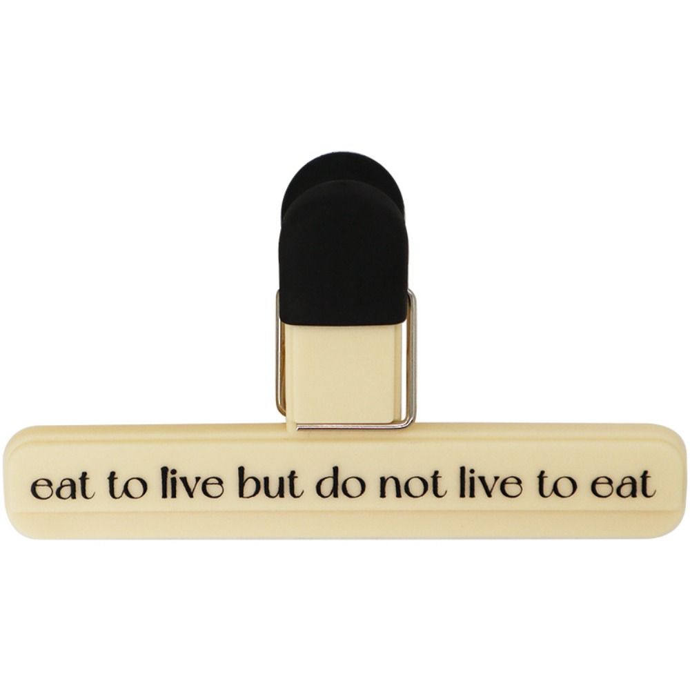 

Portable Seal Sealing Bag Clips Moisture-proof Sealer Clamp New Food Bag Clips Snack 1