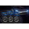 52mm Triple gauge 3 in 1 Volt Meter + 100-250℉ water Temp Gauge+0-100psi Oil Pressure Gauge & Oil Temperature Gauge With Sensor