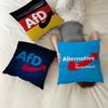 AFD Alternative Ger Germany Flag Lucky Dragon Pillow Cover Sofa Cushion Cover Home Room Decoration Children Gift