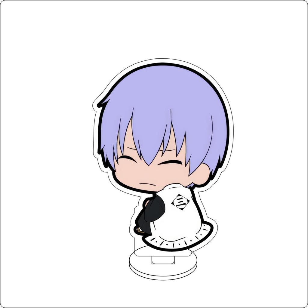 10CM Anime BLEACH Figure Stand Model Grimmjow Jaegerjaques/Urahara Kisuke/Kurosaki Ichigo Cute Desk Decor Standing Sign Gifts