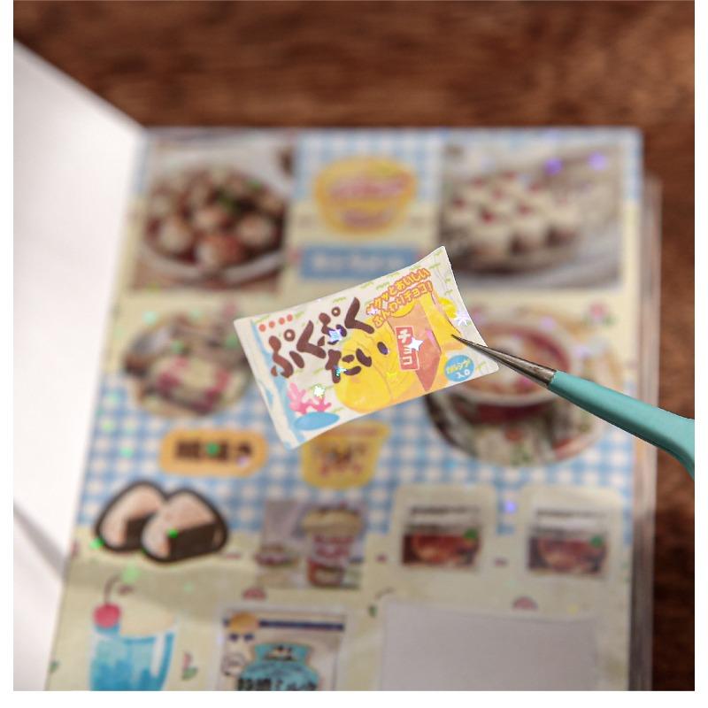 Vintage Style Cut Film Sticker Book For Hand Account Collage Decoration