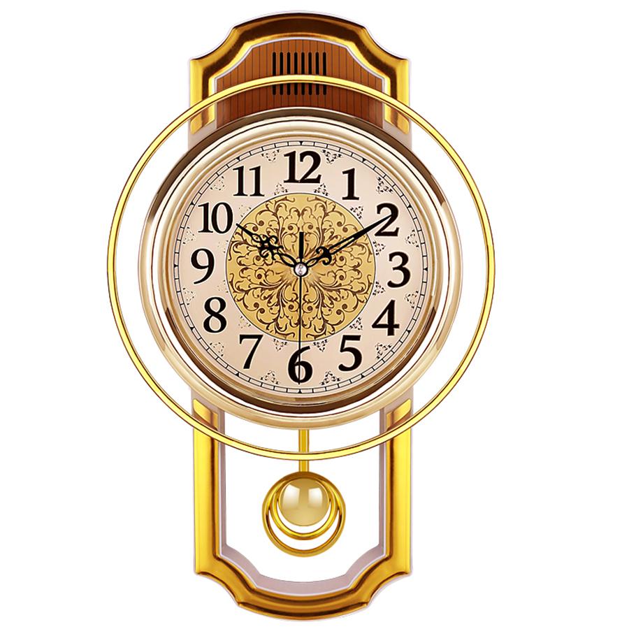 Wall Clock Modern Design Pendulum Vintage Clocks Large Home Decor Living Room Silent Luxury Gold Clocks Shabby Chic Reloj Watchs