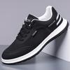 Fashion Men's Mesh Shoes Luxury Cowhide Hollow Out Leather Shoes Fashion Casual Sneaker for Men Breathable Running Shoes Tenis Masculino
