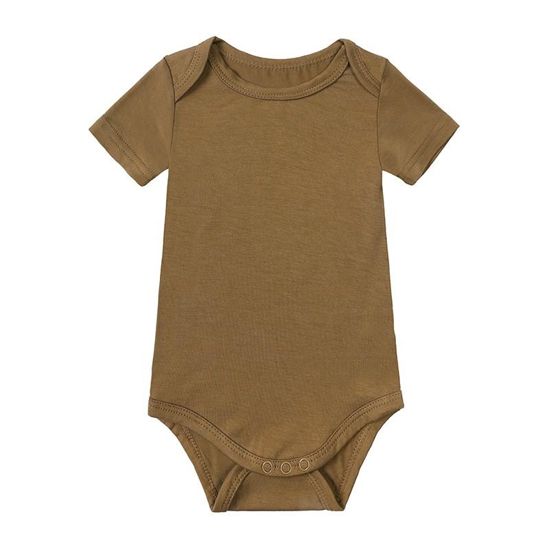 Newborn Summer Romper - Short Sleeve Baby Onesie