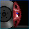 6pcs/Set Sport Car Brake Caliper 3D Sticker Auto Wheel Hub Stickers For BMW E34 E46 E39 E38 E90 E60 E36 F30 F30 F10 E92 E38 E91 G30 G38 M3 M5