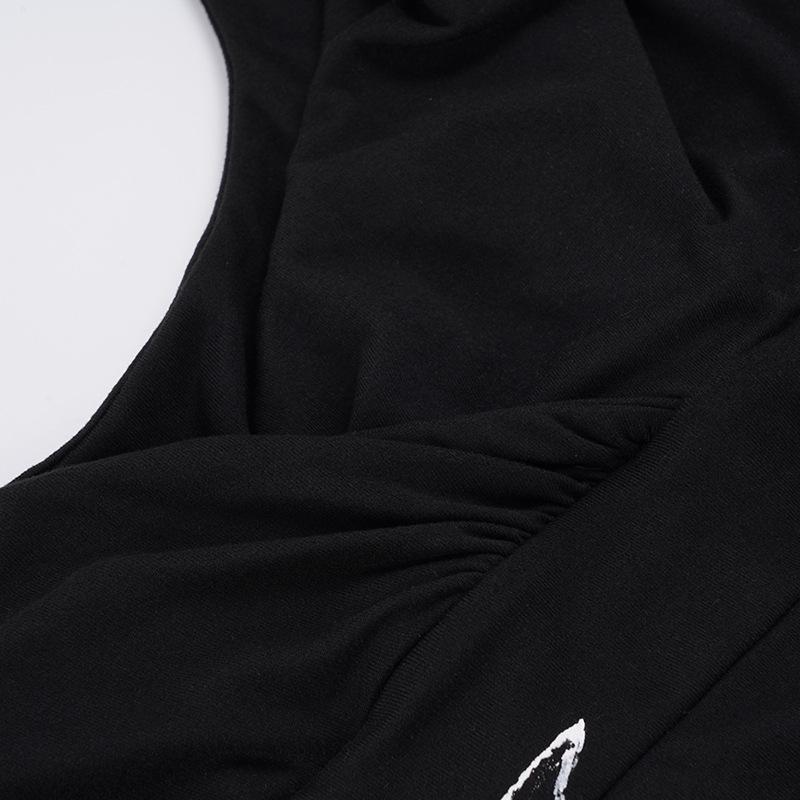 Papillon Floreale Nero Sottoveste Dimagrante da Donna Primavera/Estate 2026