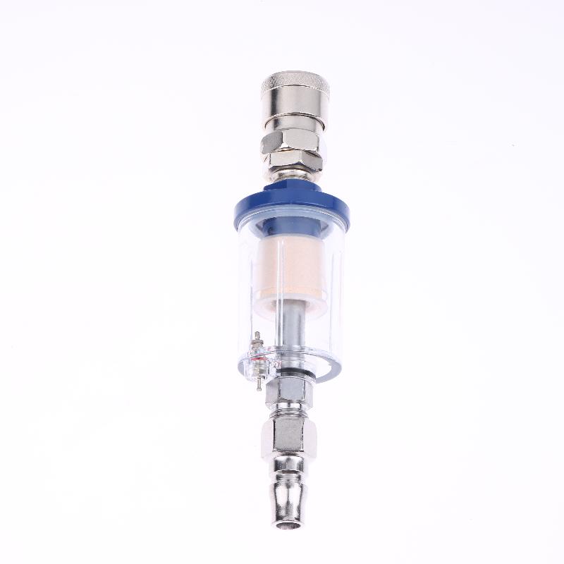 Air Oil Water Separator Filter Kit 1/4'' Thread With Moisture Trap Spray Gun Pressure Parts Air Compressor Tool Jpn Interface