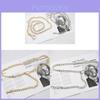 Women Hip Hop Metal Belt With Glitter Embellishments For Casual Outdoor Wear