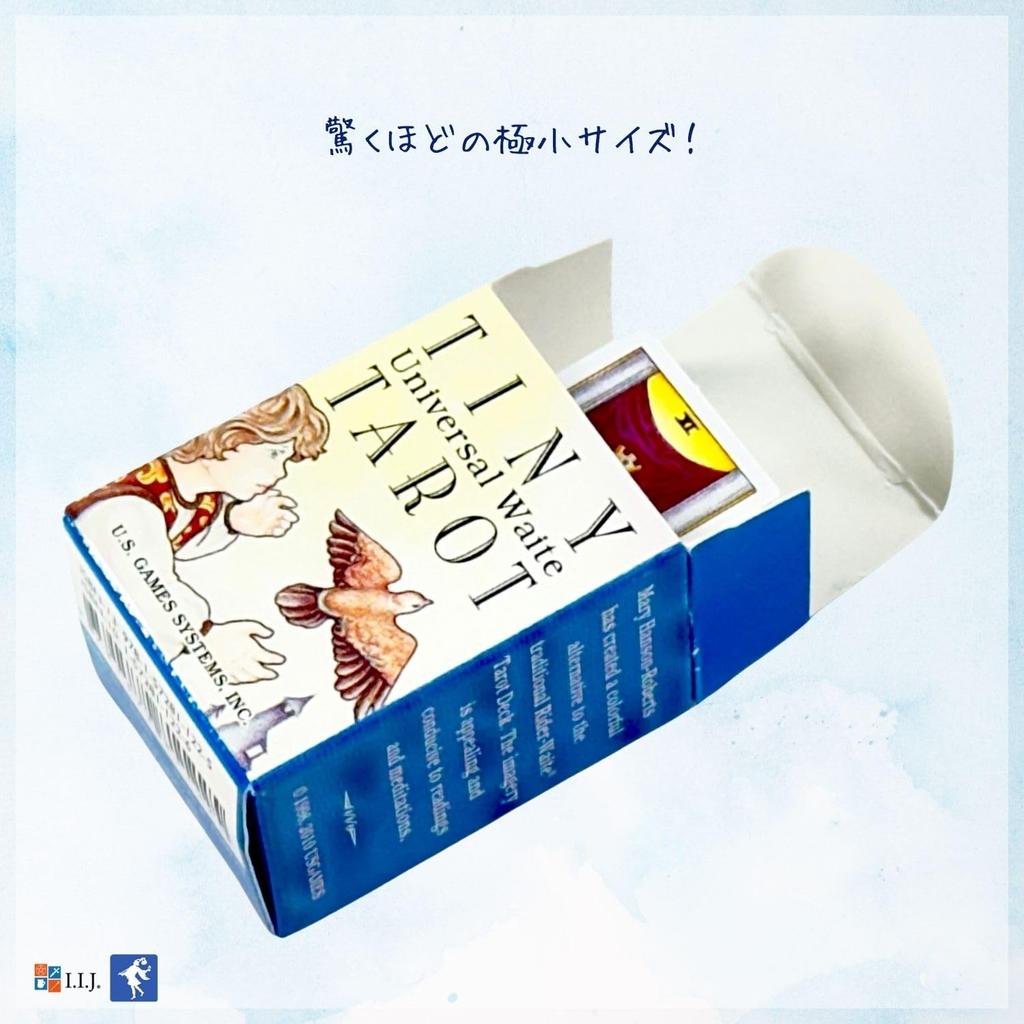 Tiny Universal Waite Waite 78 Miniature Fortune Includes Japanese Authentic Product I.I.J Tarot, Edition, Cards, Tarot, Telling, Instructions,