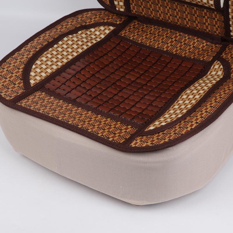 Large Bamboo Chip Truck Seat Cushion - Summer Mahjong Cool Mat, Universal Fit
