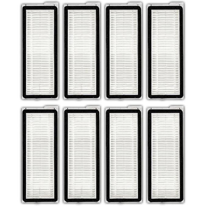 (8 Pack) Q Revo S Replacement HEPA Filter Compatible With Roborock Qrevo S, Qrevo Pro, Qrevo MaxV, Qrevo Plus, Qrevo Edge, Qrevo Curv Robot Vacuum,