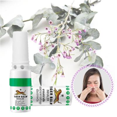 Nasal Inhaler To Clear Your Stuffy Nose and Blocked Airways with a Strong Eucalyptus Scent.