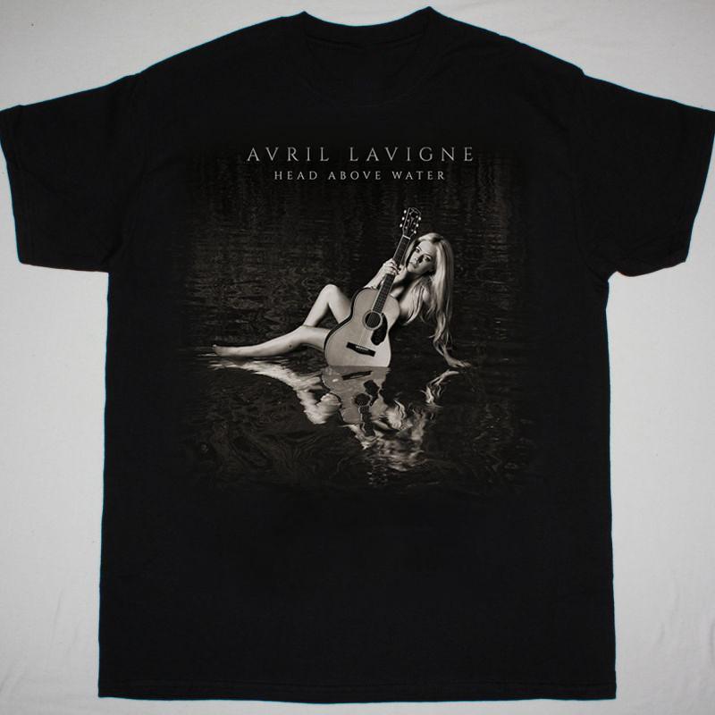 

Avril Lavigne Head Above Water Black Unisex TShirt All Size S To 5XL Unisex T-Shirt M