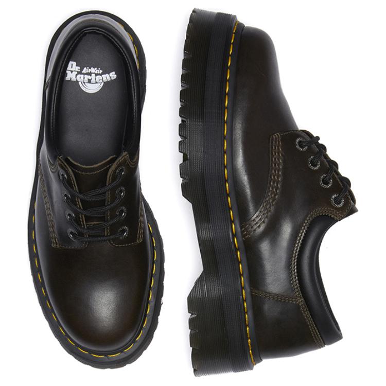 Dr. Martens Fusion Fashion Simple Low-Top Casual Shoes Unisex Casual Shoes Brown 32011302