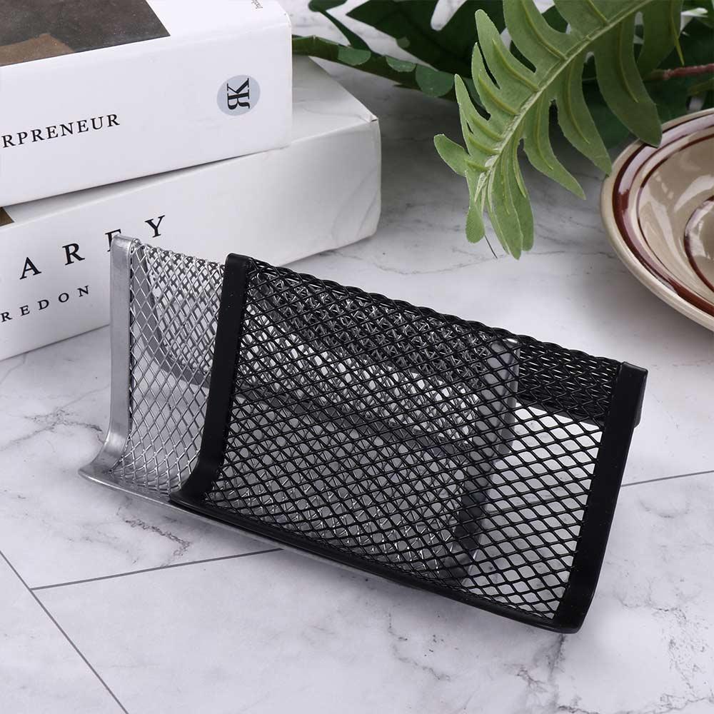 Desk Storage Stand Card Display Stands Name Card Holder Desk Business Holders Business Card Holder