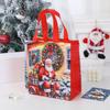 4Pcs Christmas Gift Bag Santa Non-Woven Bag Christmas Decorations For Home 2025 Xmas Navidad Noel Gifts  Year Packaging Bag