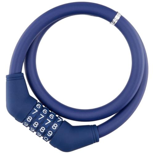 GORIN G228W 4-Digit MySet Wire Lock, 12 x 600mm, Navy (NV)