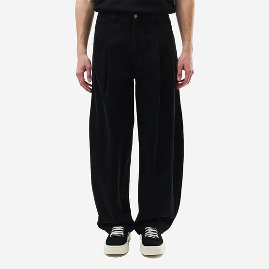 Giosongi Curved Denim Pants Black ZH2PT236BK