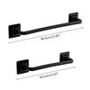 Multifunction Wall Mount Towel Rack Single Bra Self Adhesive Pot Lid Holder Non-Drilling for Kitchen Bathroom Hanging Shelf